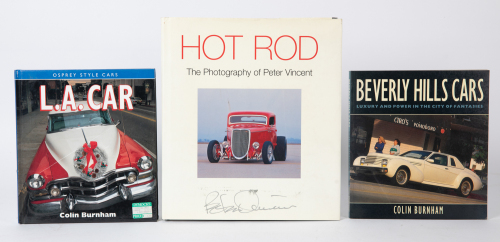 AMERICANA: Three books relating to automobile Americana