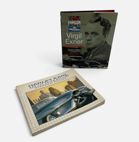 123 · AMERICAN CARS: A pair of hardcover books on American car styling [Location: Sydney]