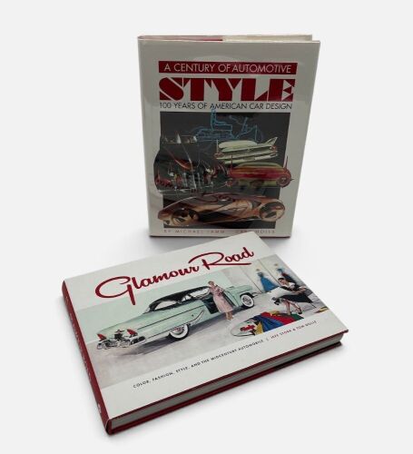122 · AMERICAN CARS: A pair of hardcover books on American car styling [Location: Sydney]