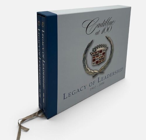 99 · CADILLAC: A slipcased hardcover book 'Cadillac at 100: Legacy of Leadership 1902-2006' by the Editors of Automobile Quarterly [Location: Sydney]