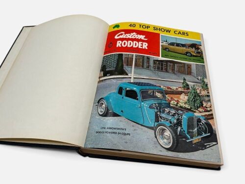 CUSTOM RODDER: A rare bound run of Custom Rodder magazines from 1967-1969 [Location: Sydney]