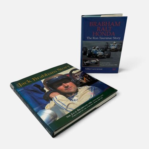 BRABHAM: A pair of hardcover books relating to Jack Brabham [Location: Sydney]