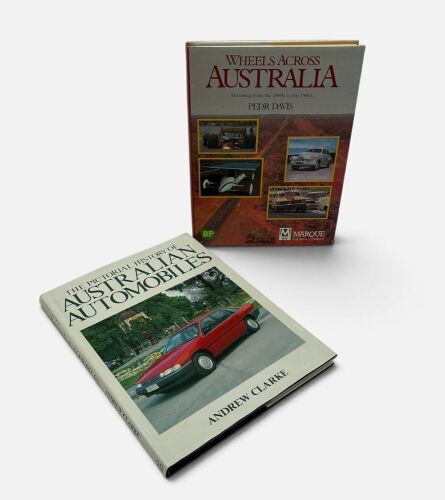 348 · AUSTRALIAN MOTORING: A pair of hardcover books on cars in Australia [Location: Sydney]
