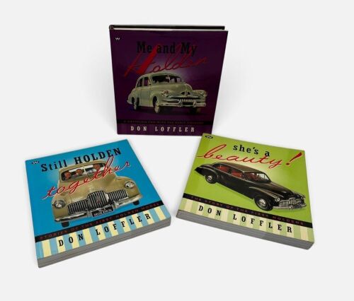 HOLDEN: A group of three books on the FX & FJ by Don Loffler [Location: Sydney]