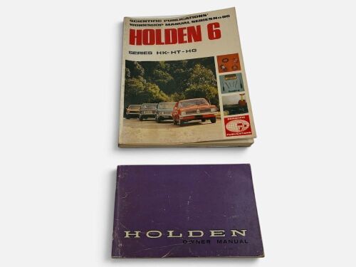 HOLDEN HK-HT-HG: An original Owner's Manual and aftermarket workshop manual [Location: Sydney]