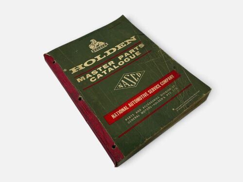 HOLDEN MASTER PARTS CATALOGUE: An original GM-H publication No. M 33512 covering the FX-EJ series [Location: Sydney]