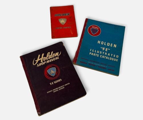 301 · HOLDEN FE: An original Shop Manual, Parts Catalogue and Owner's Manual [Location: Sydney]