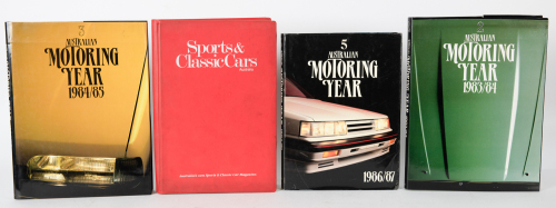 AUSTRALIAN MOTORING: Four Australian motoring book items