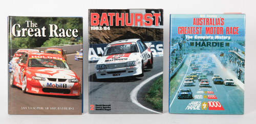 BATHURST: Three hardcover books relating to Bathurst