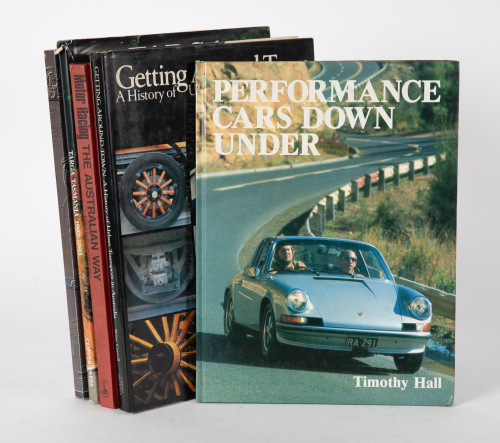 AUSTRALIAN: Five books relating to Australian motoring
