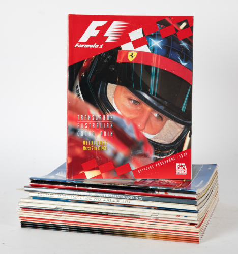 AUSTRALIAN PROGRAMMES: A group of assorted Australian motorsport race programmes & magazines