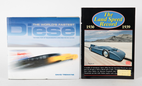 871 · LAND SPEED: Two books relating to the land speed record cars