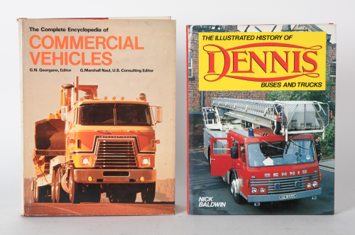 COMMERCIAL VEHICLES: Two hardcover books relating to commercial vehicles