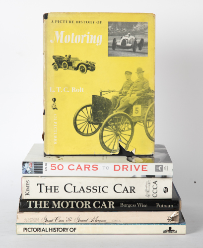 GENERAL MOTORING: Six hardcover general motoring books