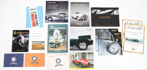 AUSTRALIAN: A group of assorted Australian hardcover Sydney Harbour Concours event books, some Motorclassica auction catalogues and also some Mossgreen Auctions catalogues