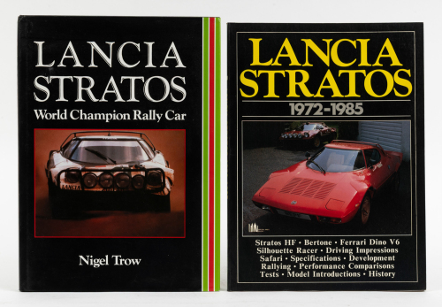 LANCIA STRATOS: Two books on Lancia Stratos