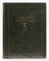 HISPANO SUIZA: A rare and early book titled 'Hispano-Suiza: Livre D'Or de la Soci&eacute;t&eacute; Fran&ccedil;aise Hispano-Suiza' published by Hispano Suiza 1924 [Location: Melbourne]