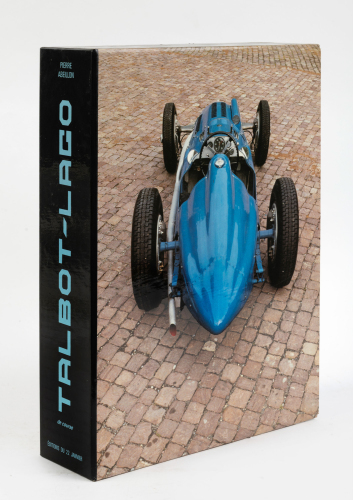 613 · TALBOT-LAGO: A rare copy of 'Talbot-Lago De Course' by Pierre Abeillon, limited edition, numbered '0585' of 1500