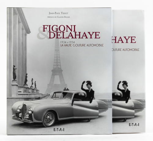DELAHAYE: 'Figoni & Delahaye - La Haute Couture Automobile 1934-1954' hardcover, by Jean Paul Tissot