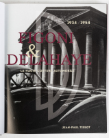 DELAHAYE: 'Figoni & Delahaye - La Haute Couture Automobile 1934-1954' hardcover, by Jean Paul Tissot [Location: Melbourne] - 3