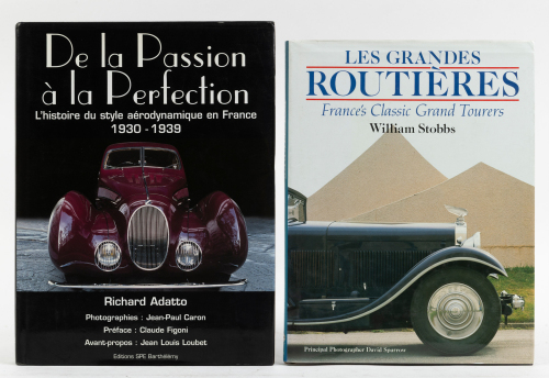 618 · FRENCH MARQUES: Two hardcover books on French marques