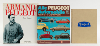 PEUGEOT: Three hardcover books on Peugeot [Location: Melbourne]