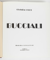 BUCCIALI: A high-quality hardcover book titled 'Bucciali' by Christian Huet [Location: Melbourne] - 2