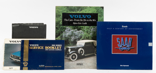 704 · VOLVO/SAAB: Three books including two related to Volvo and one on Saab