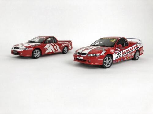 HOLDEN: Pair of 1:18 scale Holden Utes produced by Classic Carlectables. (NB description)