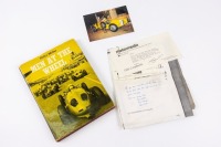 MEN AT THE WHEEL: A hardcover book by Peter Miller published by B. T. Batsford Ltd, inscribed and signed by various motor racing drivers and personalities including World Champions Graham Hill, Jack Brabham, Phil Hill and many others [Location: Perth] - 6