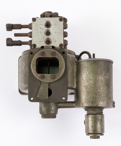 BUGATTI: A Smith-Barquand multi-jet carburettor believed to be off a type 46 "Le Petite Royale" Bugatti [Location: Perth]