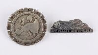 MONTE CARLO: Two original lapel badges for the Monte Carlo Rally, including 1934 & 1937 [Location: Perth]