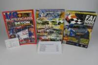 BATHURST: Three Bathurst related literature items (with 50+ driver signatures)