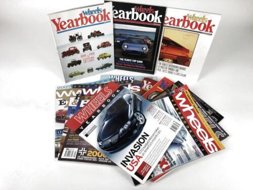 WHEELS: Fourteen editions of 'Wheels Yearbook'. Years ranging 1980 - 2007