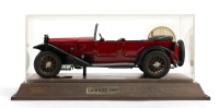 LANCIA: A Togi 1:23 scale 1927 Lancia Lambda in perspex case with nameplate [Location: Melbourne]
