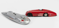 LAND SPEED: Two Western Models land speed record 1:43 scale white metal models [Location: Melbourne]