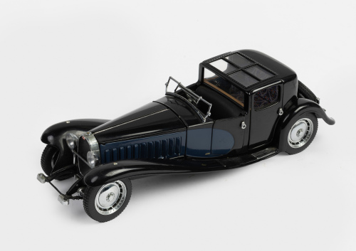 BUGATTI: A Franklin Mint Precision Models 1:24 scale 1930 Bugatti Royale Coupe' Napoleon model, 25cm long
