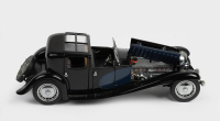 BUGATTI: A Franklin Mint Precision Models 1:24 scale 1930 Bugatti Royale Coupe' Napoleon model, 25cm long [Location: Melbourne] - 2