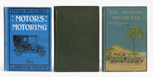 VINTAGE & VETERAN: Three small hardcover books relating to vintage & veteran era cars