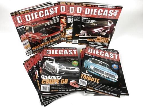 MODELS: A quantity of 'The Diecast Magazine'. Various issues