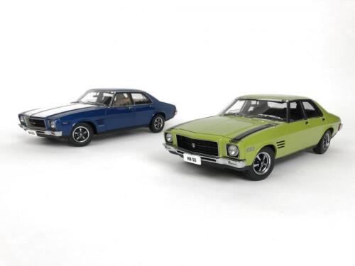 HOLDEN: Pair of 1:18 scale Holden Monaro cars produced by Classic Carlectables. (NB description)