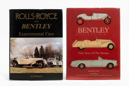 BENTLEY: Two hardcover books relating to Bentley