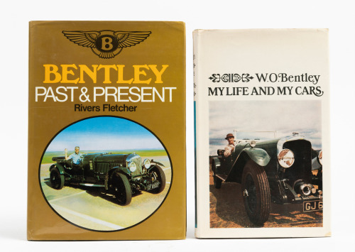 BENTLEY: Two hardcover books relating to Bentley