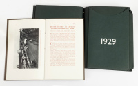 BENTLEY AT LE MANS: 'Bentley - The Racing Legacy' a folder containing souvenir booklets for each year of Bentley wins, 1927, 1928, 1929, 1930 & 2003, published by Bentley [Location: Melbourne] - 3