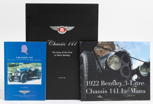BENTLEY: Three books relating to the first Le Mans Bentley