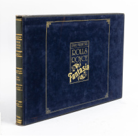 ROLLS-ROYCE: 'Rolls-Royce Fantasia' by David Weston, limited edition (174/850), hardcover book, quarter-bound in leather with tooled spine in slipcase [Location: Melbourne]