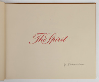 ROLLS-ROYCE: 'The Spirit - Celebrating 75 Years of the Rolls-Royce Motor Car' by Ken Dallison, oversized leatherbound hardcover book in slipcase, limited edition (82/2000), signed by artist Ken Dallison [Location: Melbourne] - 2