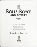 ROLLS-ROYCE / BENTLEY: 'Rolls-Royce & Bentley - All Models from 1904' by Klaus-Josef Rossfeldt, hardcover book in slipcase, published 1991 [Location: Melbourne] - 2