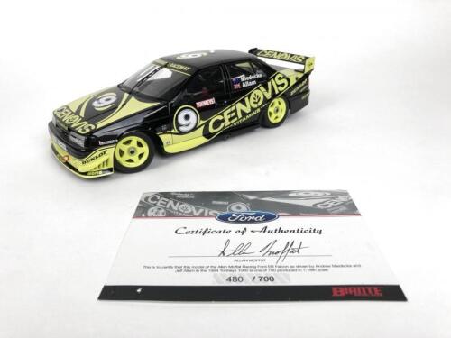 FORD/MOFFAT: 1:18 scale Allan Moffat racing 1994 Bathurst Ford EB Falcon driven by Miedecke & Allam numbered 9 produced by Biante with CoA signed by Moffat. (NB description)
