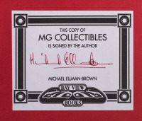 MG: 'The Complete Guide To MG Collectibles' by James Ellman-Brown, hardcover book, signed by the author, published 1997 [Location: Melbourne] - 2